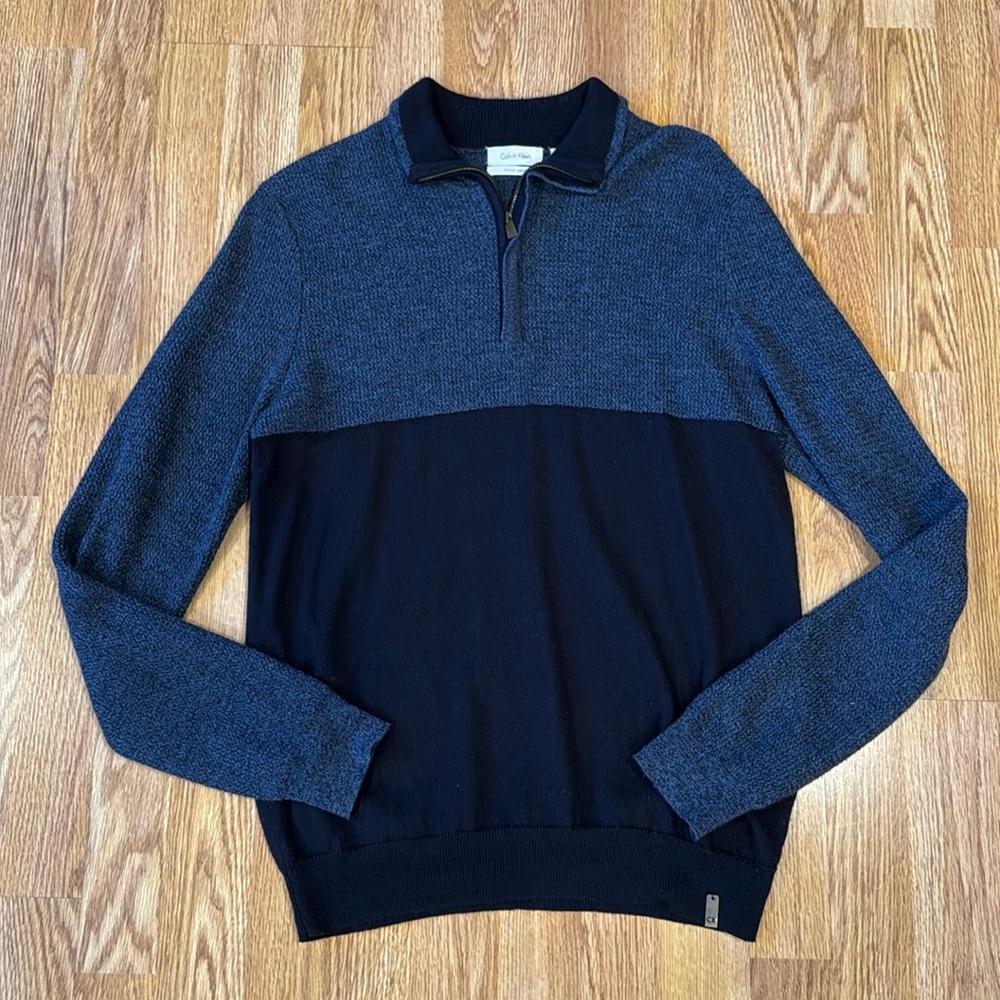 Mens Calvin Klein Quarter-Zip